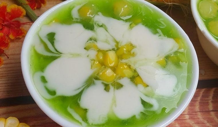 Cách nấu chè bắp nước cốt dừa lá dứa thơm ngon béo ngậy