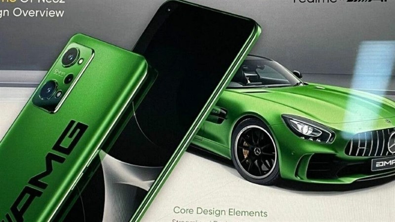 Realme có thể ra mắt Realme GT Neo2 - AMG Special Edition