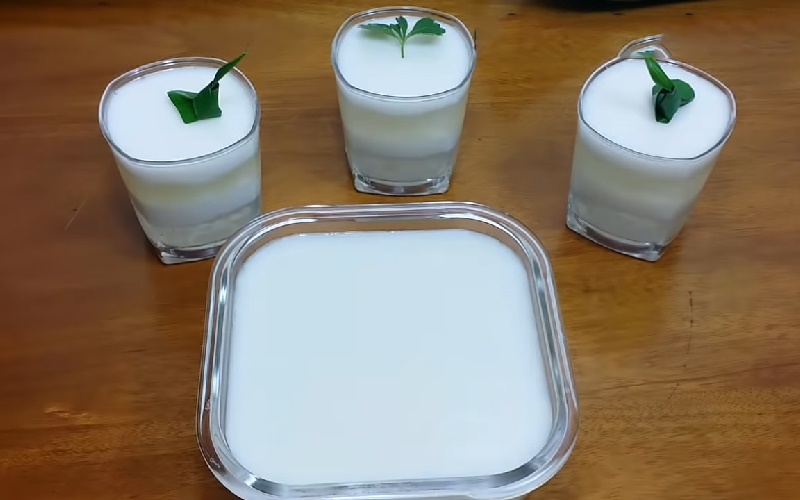 Learn how to make aloe vera jelly without watering by Tiktoker