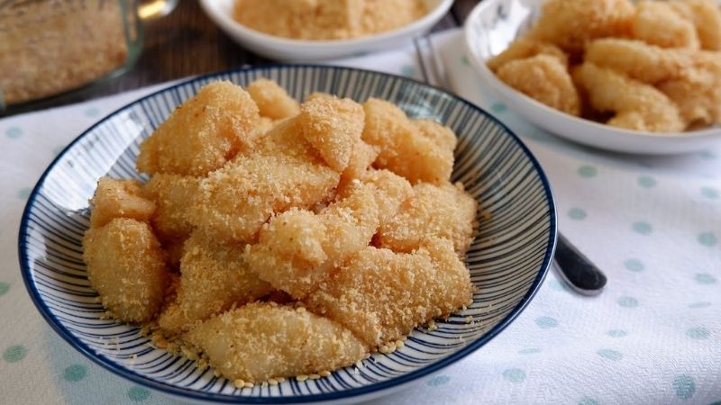 2 ways to make famous sesame sugar (calochia) sticky rice cakes, only gourmets know