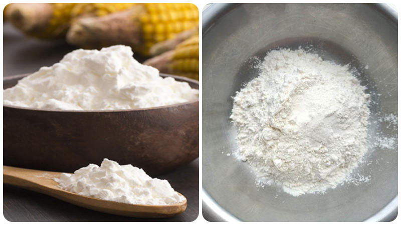 Tinh bột ngô có giống với bột sắn dây không?
