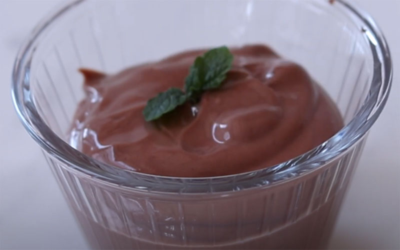 Món pudding đậu hũ socola cực thơm ngon hấp dẫn