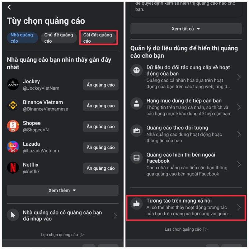 cách ẩn bình luận cá nhân trên Facebook
