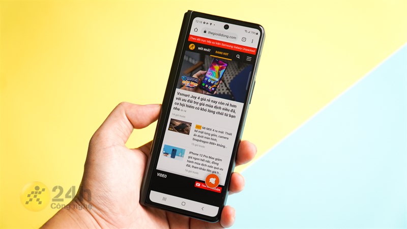 Trải nghiệm tính năng độc lạ trên Samsung Galaxy Z Fold3