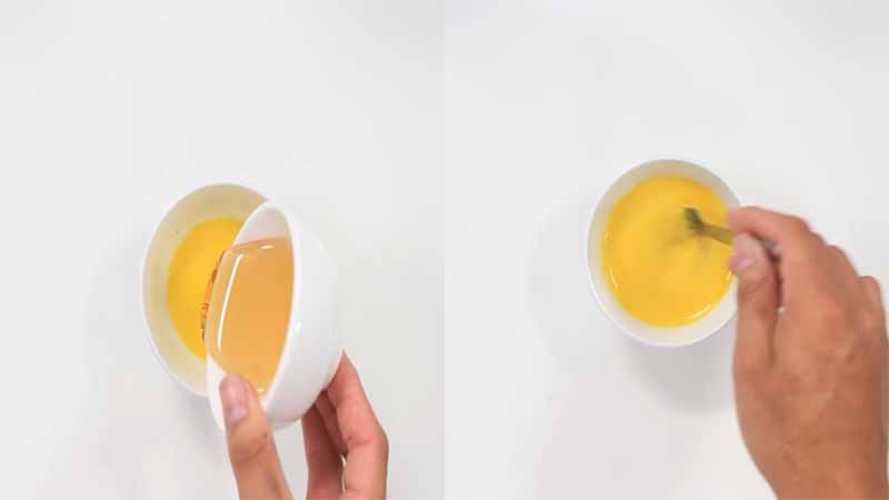 Chế biến hỗn hợp bơ mật ong