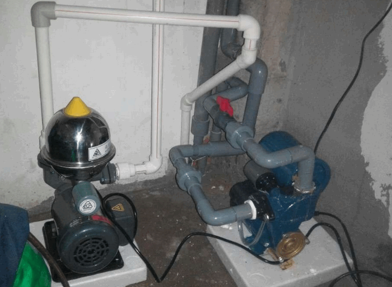Lắp máy bơm tăng áp cho hệ thống đường ống nước