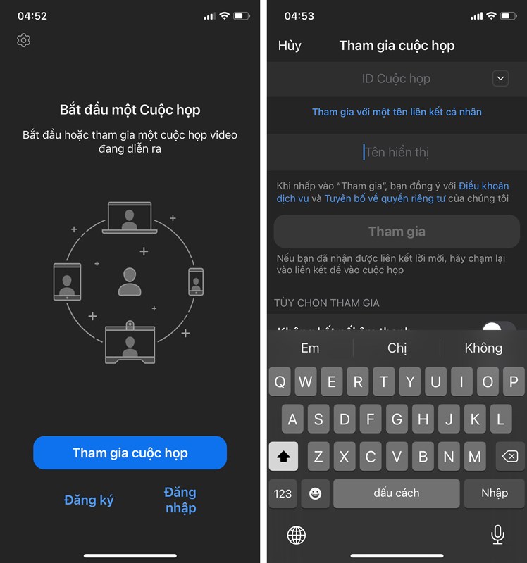 cách học trực tuyến trên Zoom