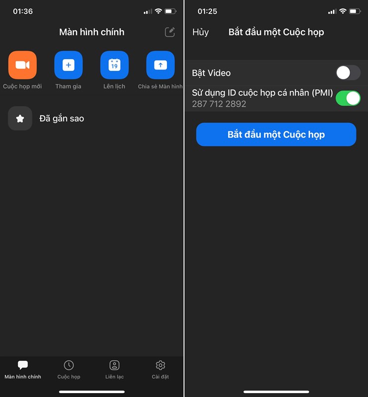 cách tạo cuộc họp trên Zoom