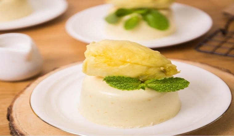 Cách làm pudding sầu riêng thơm mát ngọt ngào dễ làm tại nhà
