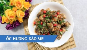 Cách làm ốc hương xào me chua ngọt thơm ngon khó cưỡng