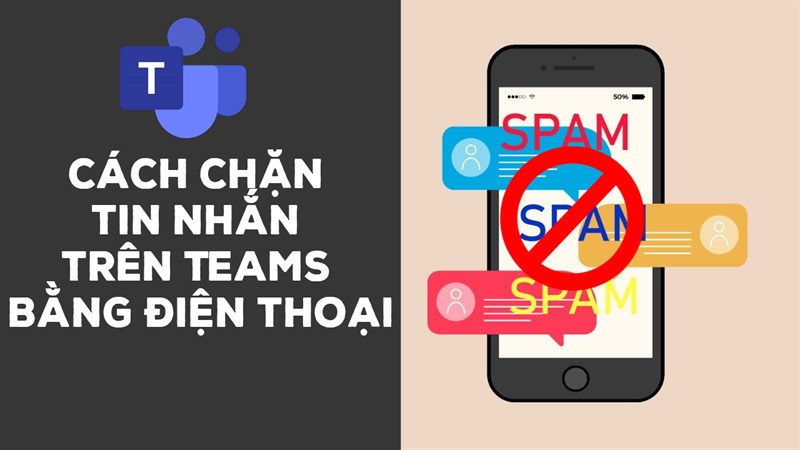 Cách chặn một người trên Teams