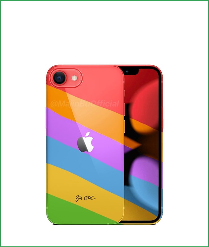 iPhone SE 3 lộ hàng loạt ảnh render mới, có cả màu... 7 sắc cầu vồng