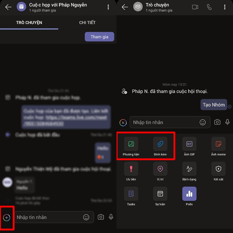 Chia sẻ file trong Teams