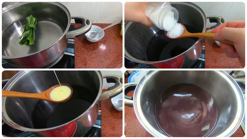 cách nấu nếp cẩm sữa chua