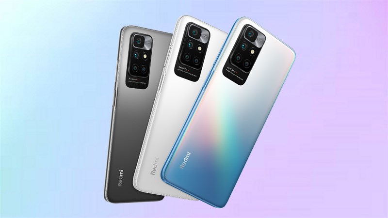 Redmi 10 chính thức ra mắt tại VN: Camera 50MP, màn hình 90Hz, giá rẻ