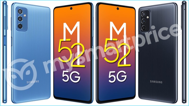 Galaxy M52 5G lộ ảnh render
