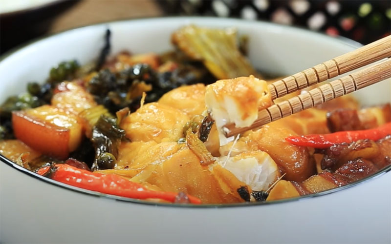 Instructions on how to make delicious and attractive braised carp with melon