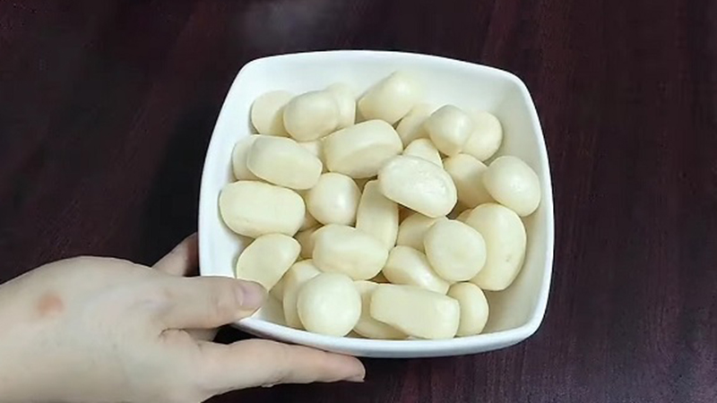 How to make delicious and delicious mini milk dumplings, very easy to make