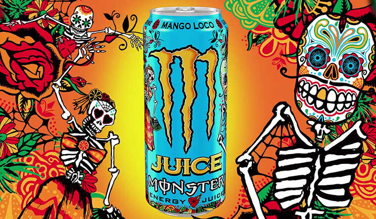 Khám phá nước tăng lực Monster Energy Mango Loco vị xoài mới