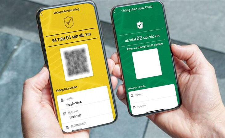 Thẻ xanh, thẻ vàng COVID-19 là gì?