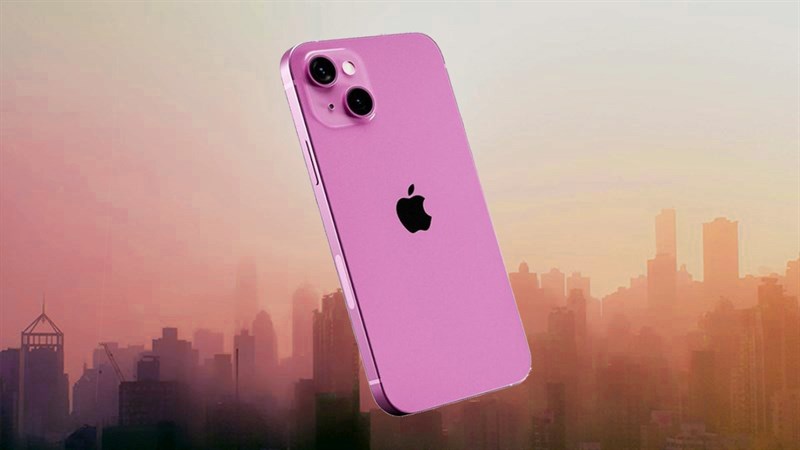 iPhone 13 màu hồng xuất hiện cực đẹp trong hình ảnh render mới nhất