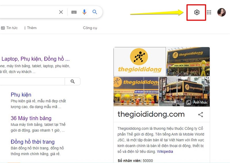 Cách bật chế độ Dark Mode cho Google Search 