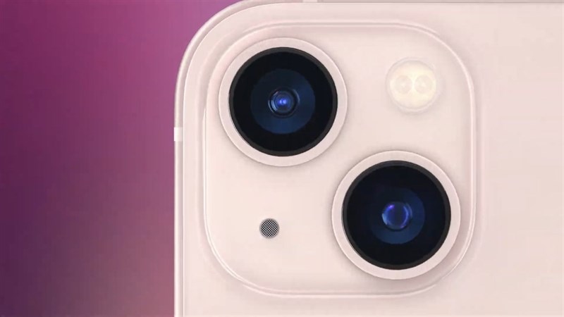 Thiết kế cụm camera được đặt chéo mới lạ. Nguồn: Apple.