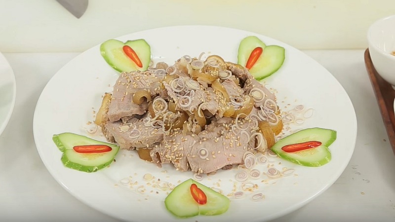 How to make steamed veal with lemongrass and ginger, soft and delicious meat, very nutritious