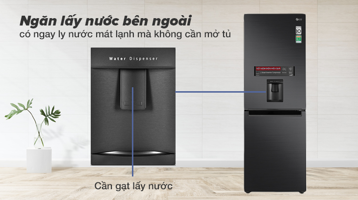 Khay lấy nước ngoài