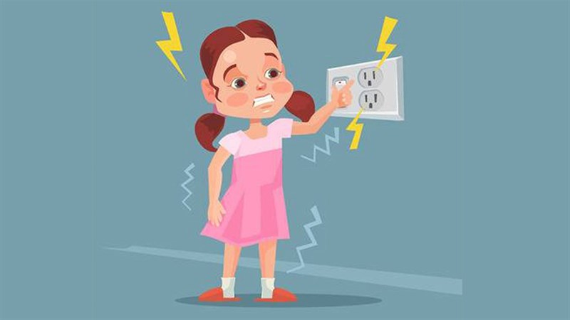 cách giữ an toàn cho trẻ em khi học online tránh bị điện giật
