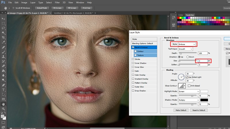 Cách làm mịn da trong Photoshop