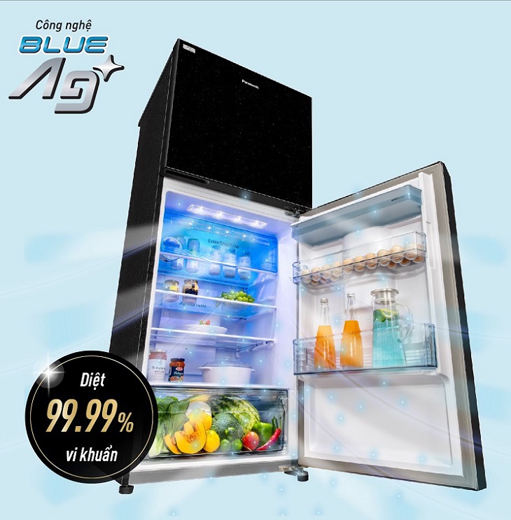 Khử mùi hiệu quả, loại bỏ 99,99% vi khuẩn gây hại nhờ công nghệ Blue Ag+