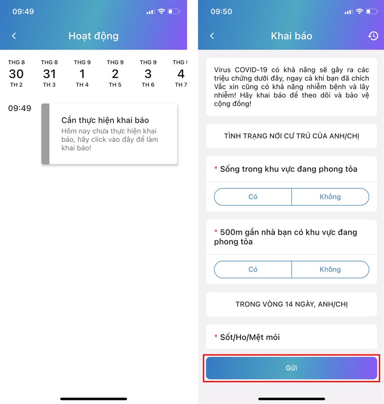 Cách dùng SafeID trên app An Sinh