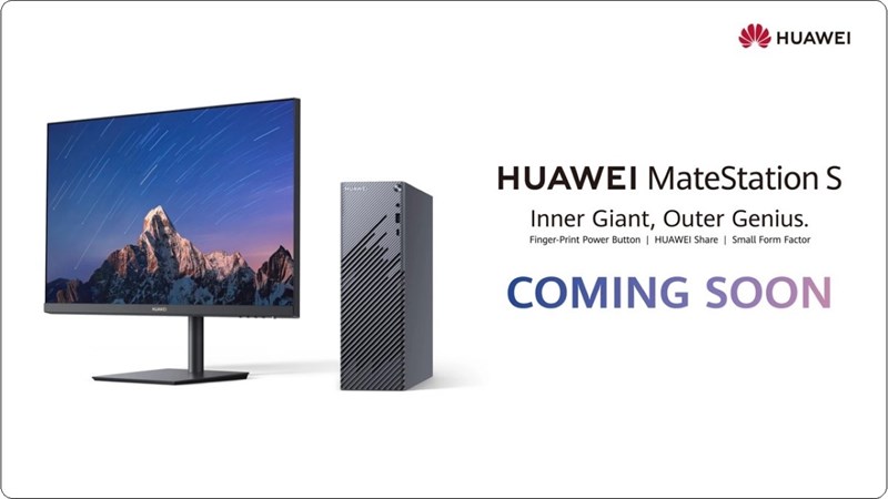 Máy tính để bàn Huawei MateStation S ra mắt