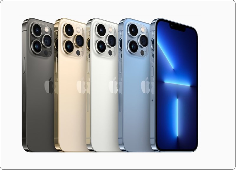 Bộ nhớ, màu sắc iPhone 13 Pro, iPhone 13 Pro Max