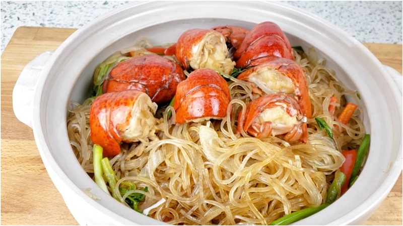 How to make special delicious lobster fried noodles