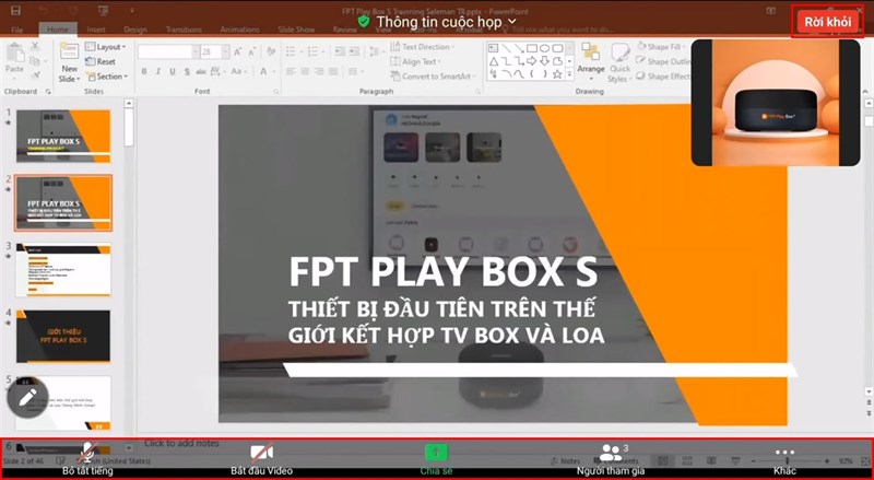 Cách học online trên FPT Play Box