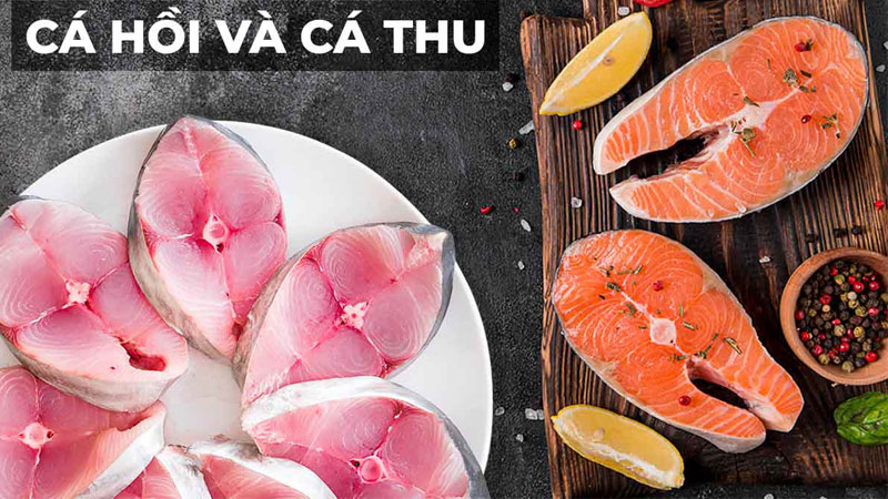 Cá hồi, cá thu