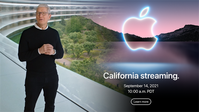 Cách xem trực tiếp sự kiện ra mắt iPhone 13 “California Streaming” của Apple đêm ngày 14/9.
