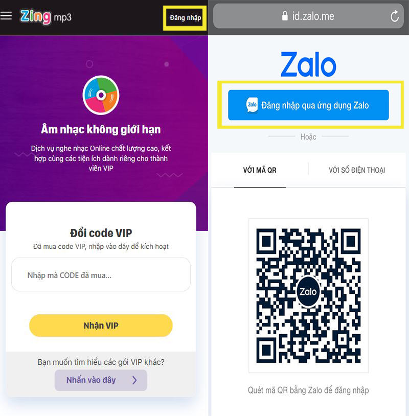 Đối với các thiết bị iOS Đối với các thiết bị iOS