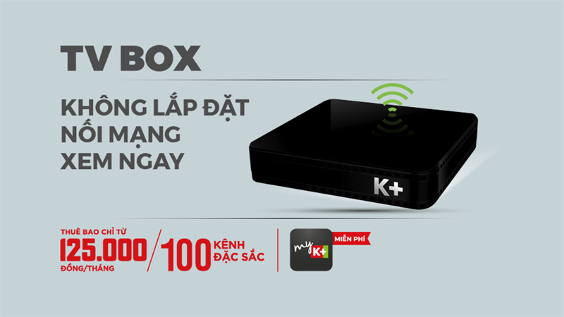 Gói kênh TV BOX (không lắp đặt - nối mạng - xem ngay)