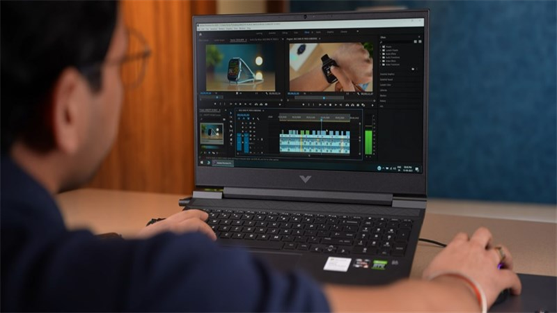 HP Victus 16 cũng có thể đáp ứng tốt các tác vụ chuyên về đồ họa HP Victus 16 cũng có thể đáp ứng tốt các tác vụ chuyên về đồ họa