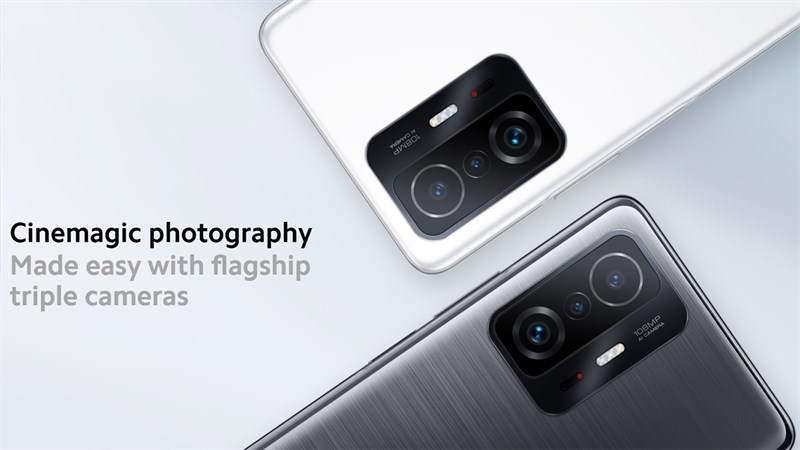 Xiaomi Mi 11T và 11T Pro được trang bị camera 108 MP