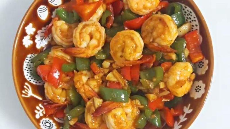 How to make shrimp with sweet and sour chili sauce, spicy and delicious