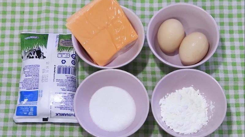 cách làm bánh sữa nướng