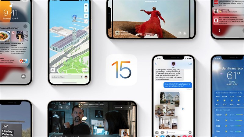 Apple chính thức công bố ngày ra mắt iOS 15, iPadOS 15 và watchOS