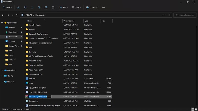 7. Lưu Ý Khi Giải Nén File RAR Trên Windows 11