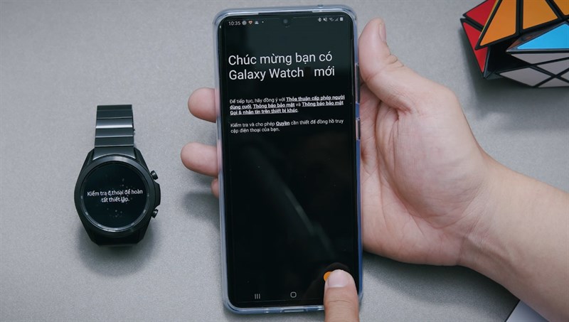 Cách kết nối Samsung Galaxy Watch 4 với điện thoại