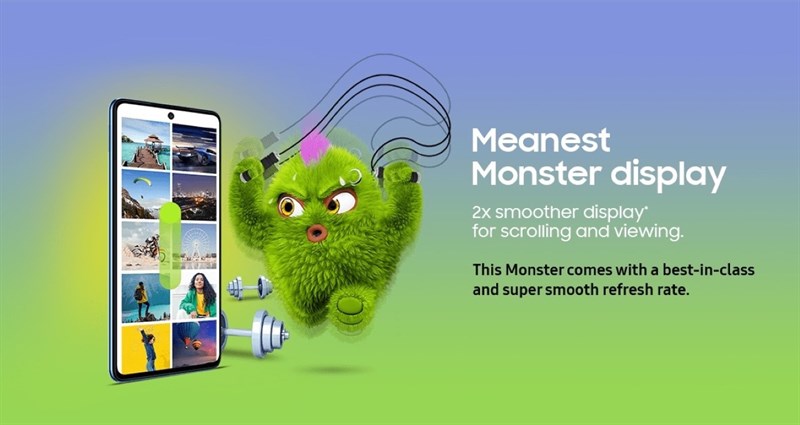 Samsung nhá hàng tính năng của Galaxy M52 5G Samsung nhá hàng tính năng của Galaxy M52 5G