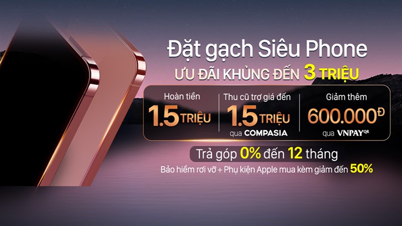 Đặt cọc iPhone 13 series, nhận ngay ưu đãi khủng